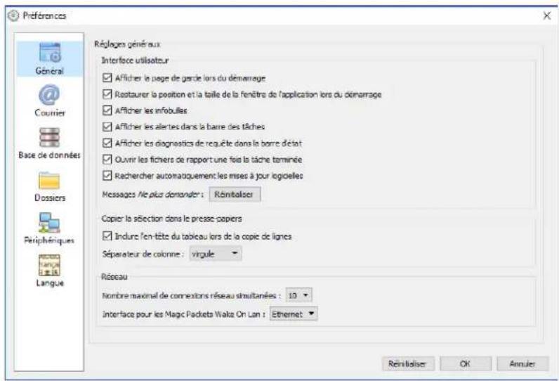 NEC NaViSet Administrator 2 - Paramètres généraux - 1