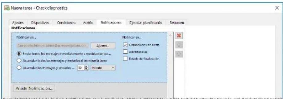 NEC NaViSet Administrator 2 - Ejempio de tarea: Compruebe si hay pantallas que notifiquen una condidion de error de diagnóstico - 4