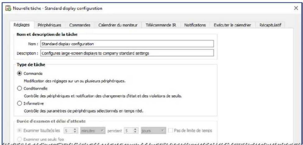 NEC NaViSet Administrator 2 - Exemple de tâche : Configurer de nouveaux moniteurs avec plusieurs paramètres préprogrammés - 1