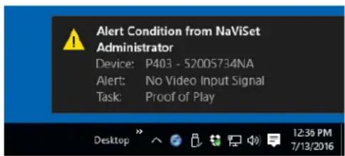 NEC NaViSet Administrator 2 - Alerts list - 2