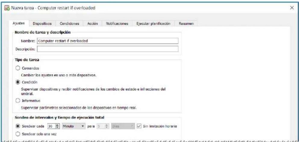 NEC NaViSet Administrator 2 - Ejempio de tarea: Comprobar el estado del ordinador y reiniciarlo si es necessario - 2