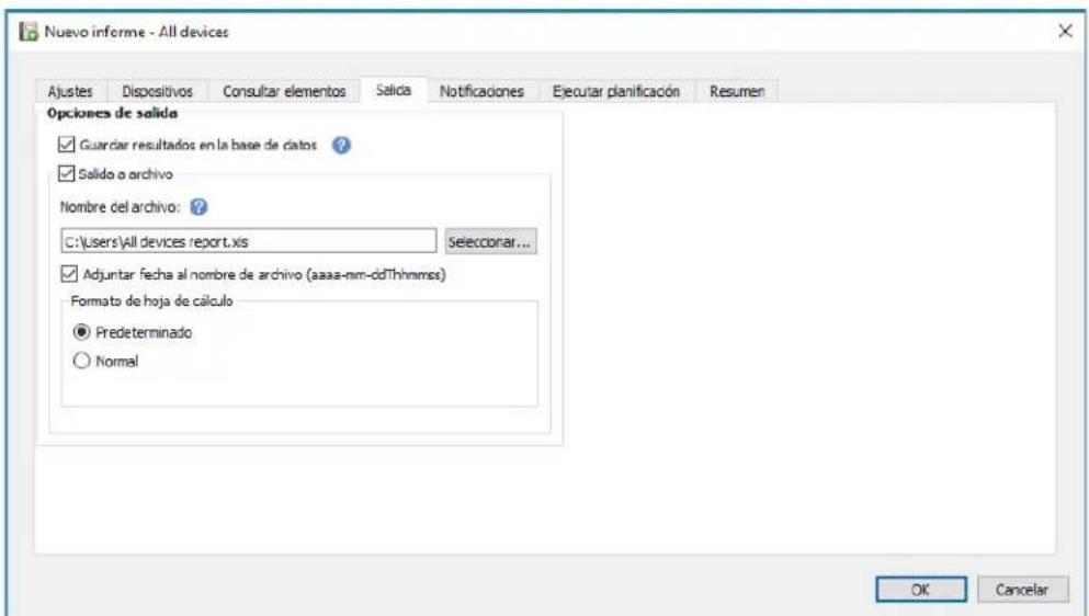 NEC NaViSet Administrator 2 - Pestana Salida - 1