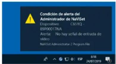 NEC NaViSet Administrator 2 - - List de alerts - 2