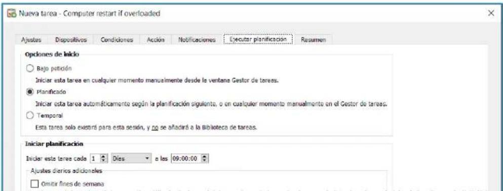 NEC NaViSet Administrator 2 - Ejempio de tarea: Comprobar el estado del ordinador y reiniciarlo si es necessario - 6