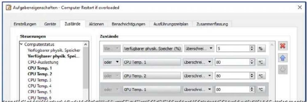 NEC NaViSet Administrator 2 - Beispielaufgabe: Computerzustände prüfen und ggf. Neustart ausführten - 3