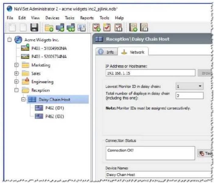 NEC NaViSet Administrator 2 - About Daisy Chain Hosts - 1