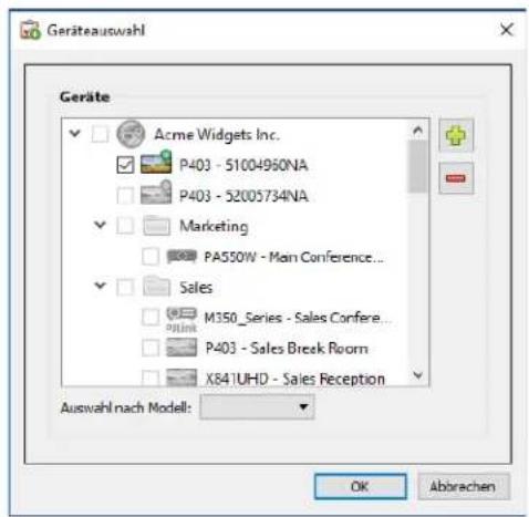 NEC NaViSet Administrator 2 - Registerkarte Befehle - 2