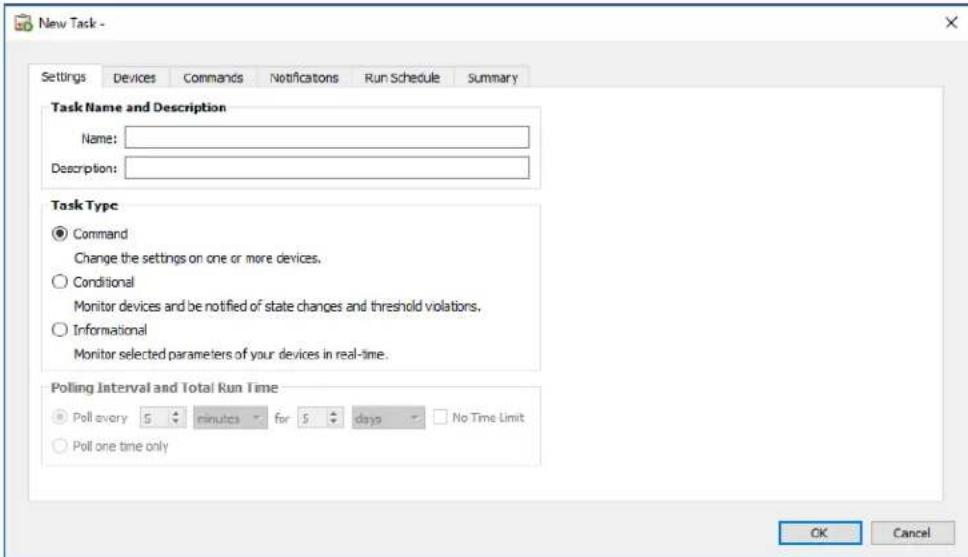 NEC NaViSet Administrator 2 - Creating a New Command Task - 1