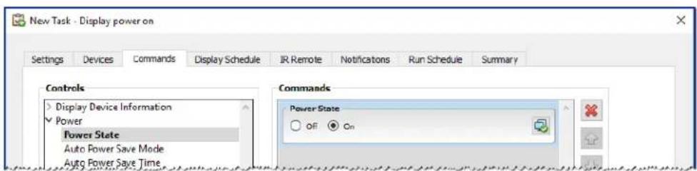 NEC NaViSet Administrator 2 - Example Task: Turn displays on and off at set times every weekday - 2