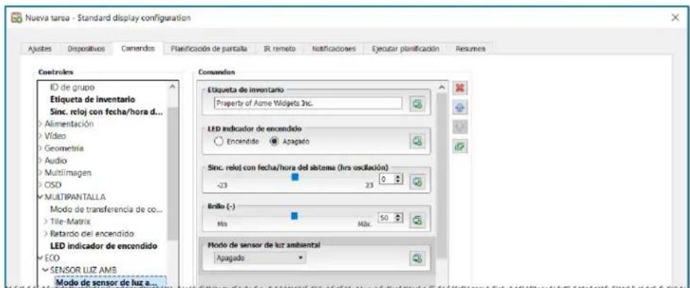 NEC NaViSet Administrator 2 - Ejempio de tarea: Configurar新品as pantallas conmultiples ajustes preestablecidos - 3