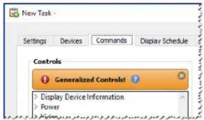 NEC NaViSet Administrator 2 - Specific vs. Generalized Controls - 1