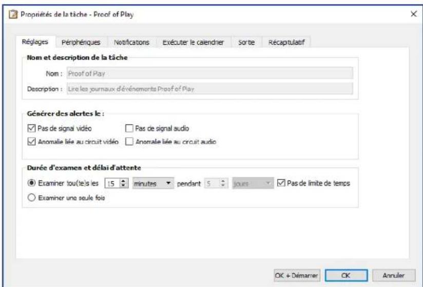 NEC NaViSet Administrator 2 - Configuration de la fonctionnalité Proof of Play - 3