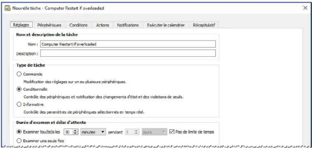 NEC NaViSet Administrator 2 - Exemple de tâche : vérifier l'état des ordinateurs et redémarrer si nécessaire - 1