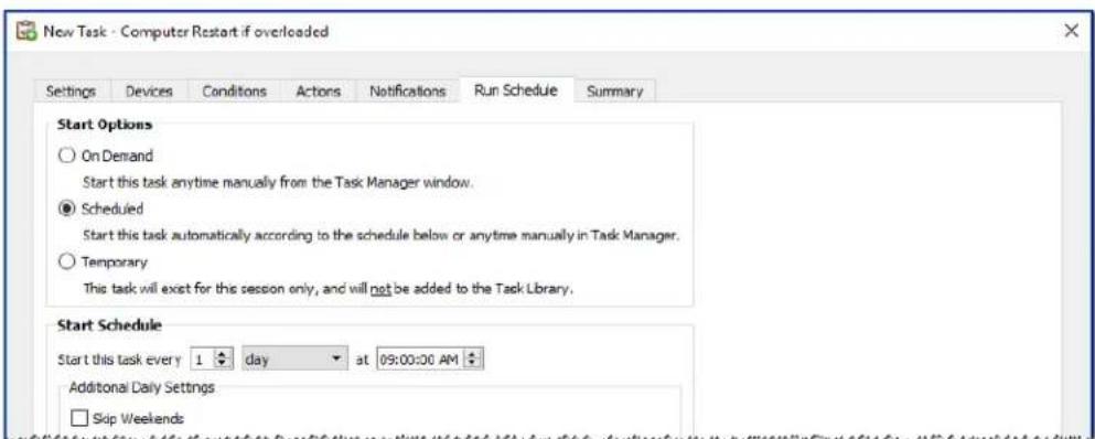 NEC NaViSet Administrator 2 - Example Task: Check computer conditions and reboot if necessary - 5