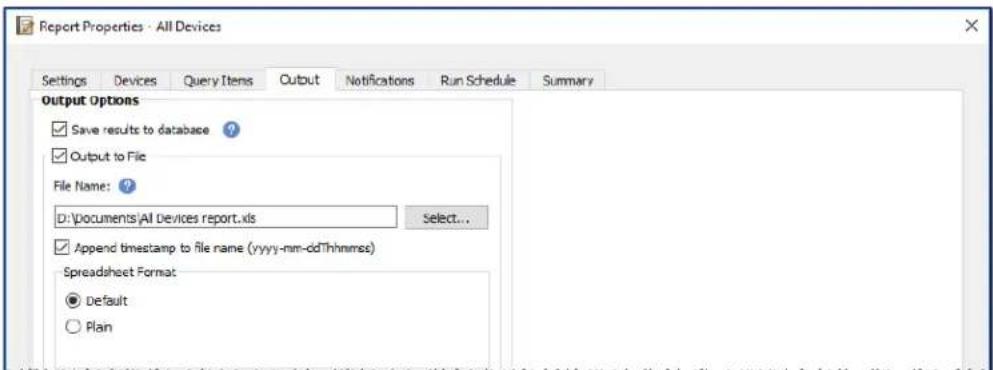 NEC NaViSet Administrator 2 - Example Report: Query basic device information and export to Excel - 2