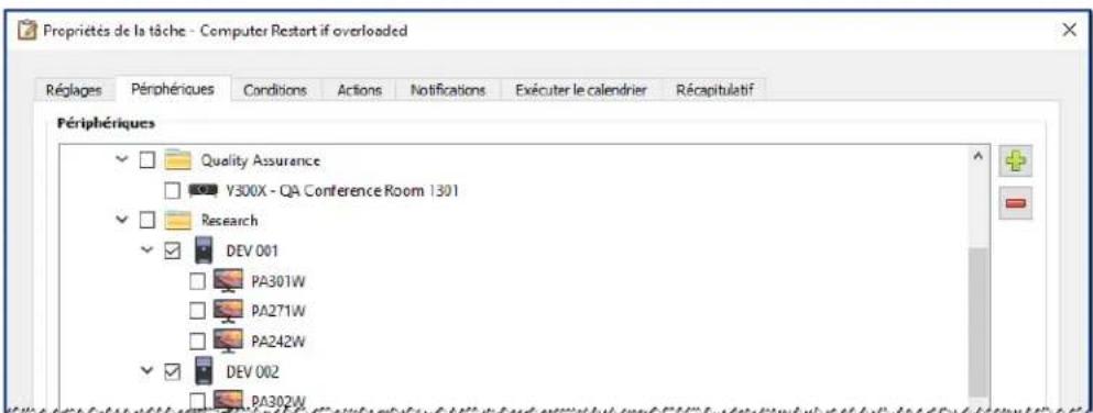 NEC NaViSet Administrator 2 - Exemple de tâche : vérifier l'état des ordinateurs et redémarrer si nécessaire - 2