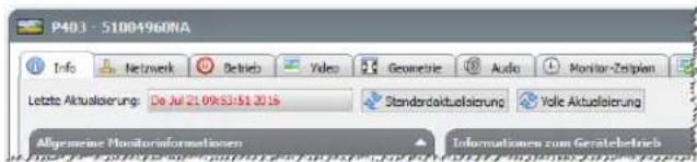 NEC NaViSet Administrator 2 - Eigenschaftenregisterkarte Info - 1
