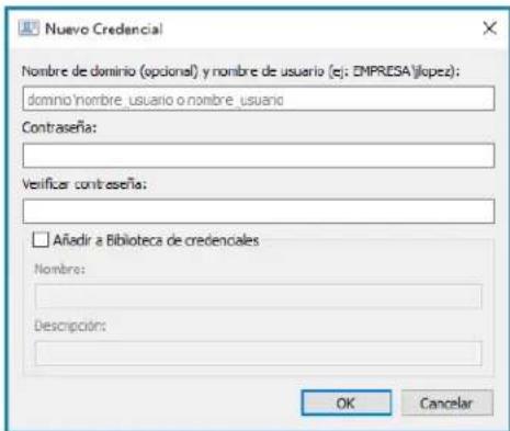 NEC NaViSet Administrator 2 - Adicción de una credencialnea - 1