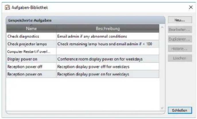 NEC NaViSet Administrator 2 - Aufgaben-Bibliothek - 1