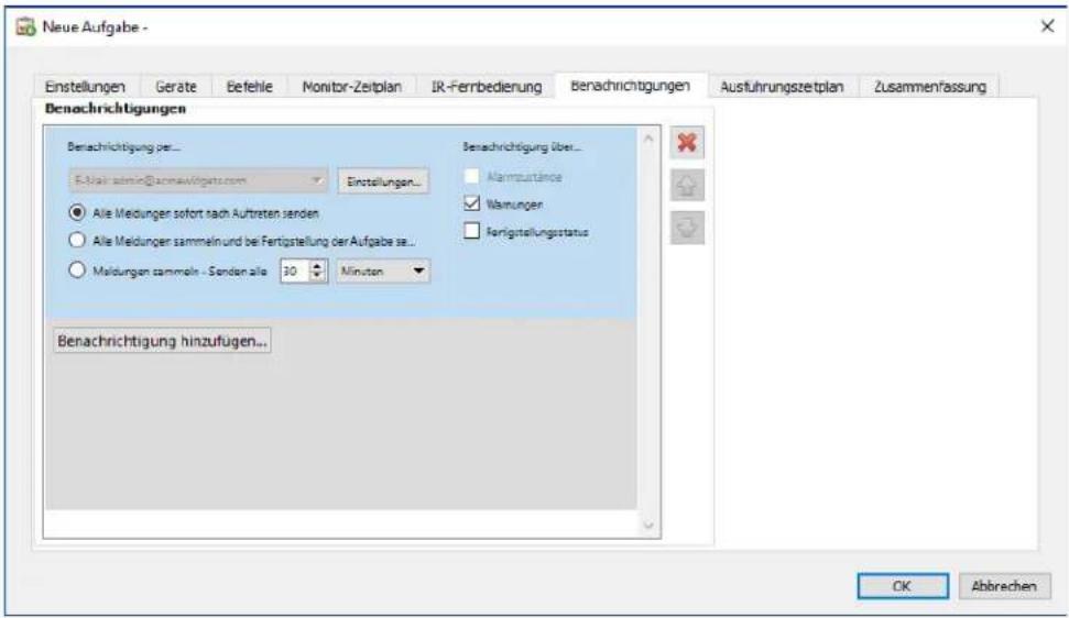 NEC NaViSet Administrator 2 - Registerkarte Benachrichtigungen - 4
