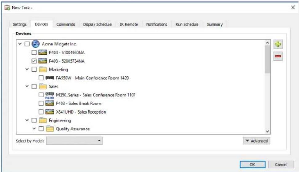NEC NaViSet Administrator 2 - Devices Tab - 1