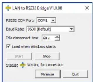 NEC NaViSet Administrator 2 - LAN to RS232 Bridgeの設定 - 1
