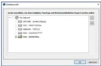 NEC NaViSet Administrator 2 - Eigenschaftenregisterkarte Monitor-Zeitplan - 5