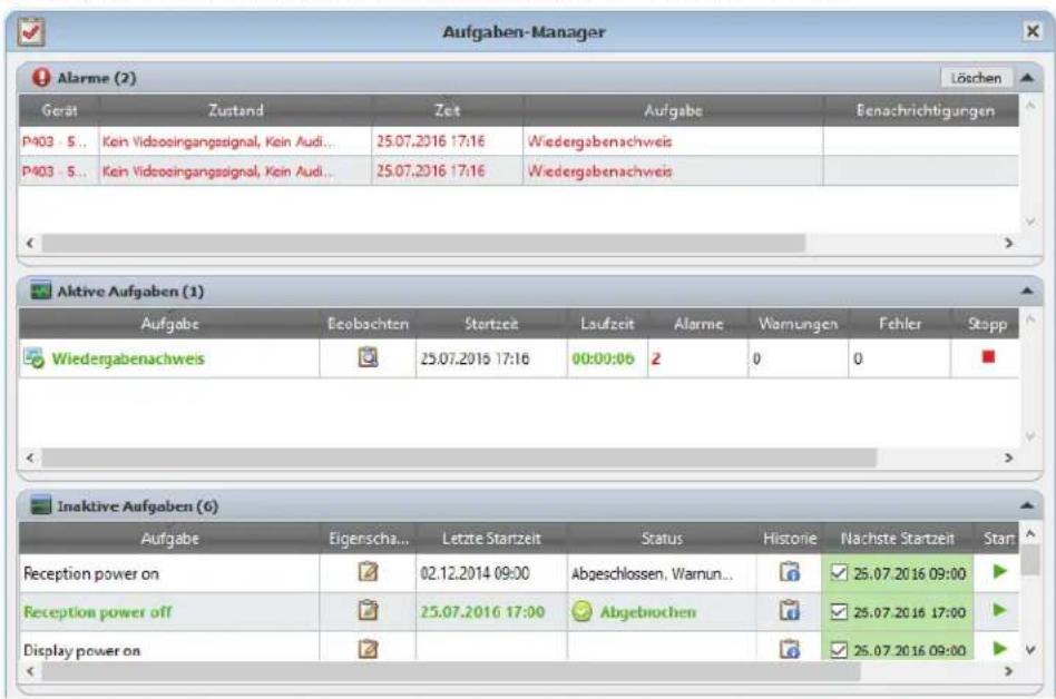 NEC NaViSet Administrator 2 - Aufgaben-Manager - 1