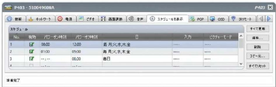 NEC NaViSet Administrator 2 - 表示スケジロールプロハデイタフ - 1