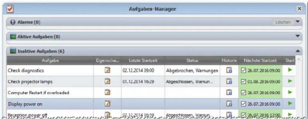 NEC NaViSet Administrator 2 - Beispialaufgabe: Ein- und Ausschalten von Monitoren an jedem Wochentag zu festgelegten Zeiten - 5
