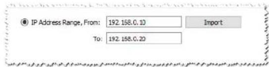 NEC NaViSet Administrator 2 - Method 4: Add computers using "IP Address Range" - 1