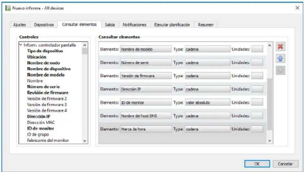 NEC NaViSet Administrator 2 - Pestana Consultar elementos - 1