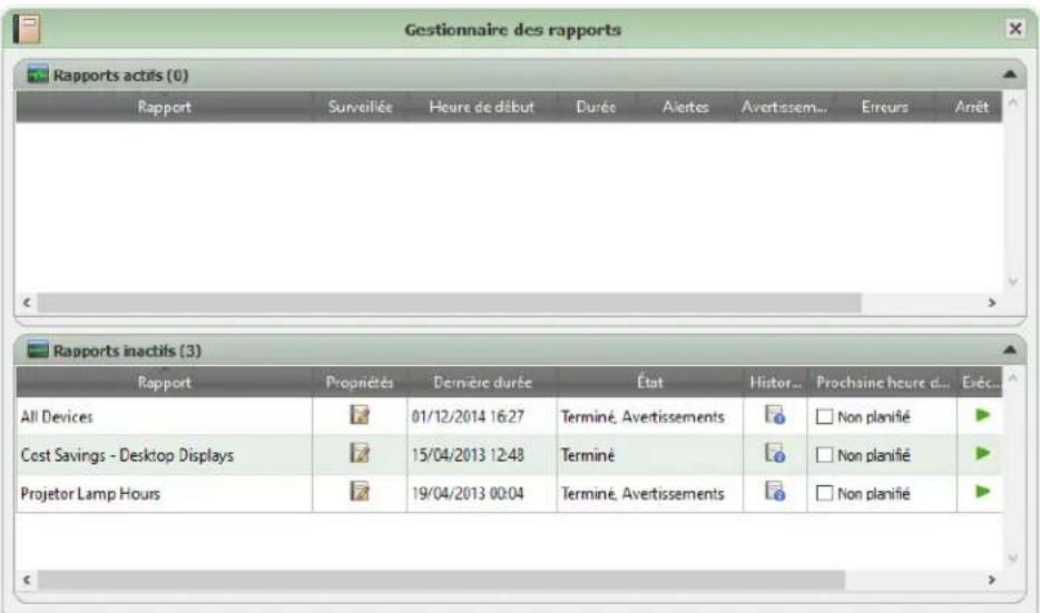 NEC NaViSet Administrator 2 - Gestionnaire de rapport - 1