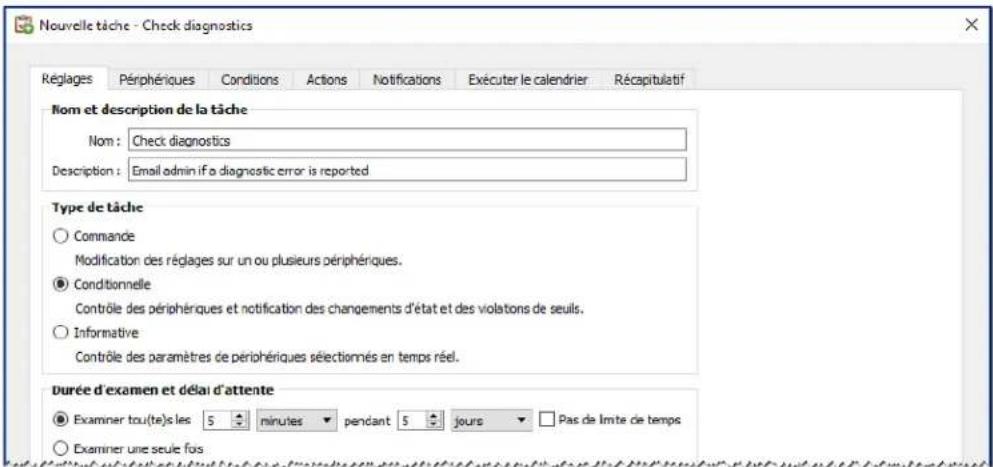 NEC NaViSet Administrator 2 - Exemple de tâche : Vérifier les moniteurs signalant une condition d'erreur de diagnostic - 1