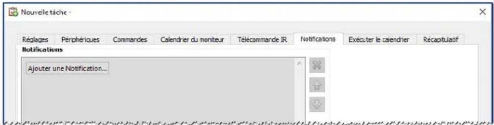 NEC NaViSet Administrator 2 - Onglet Notifications - 2
