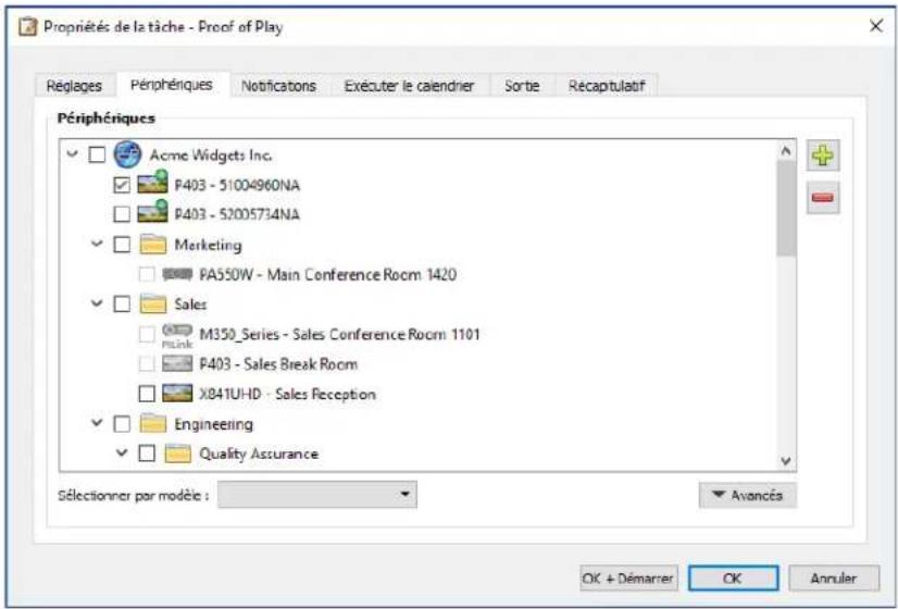 NEC NaViSet Administrator 2 - Configuration de la fonctionnalité Proof of Play - 1