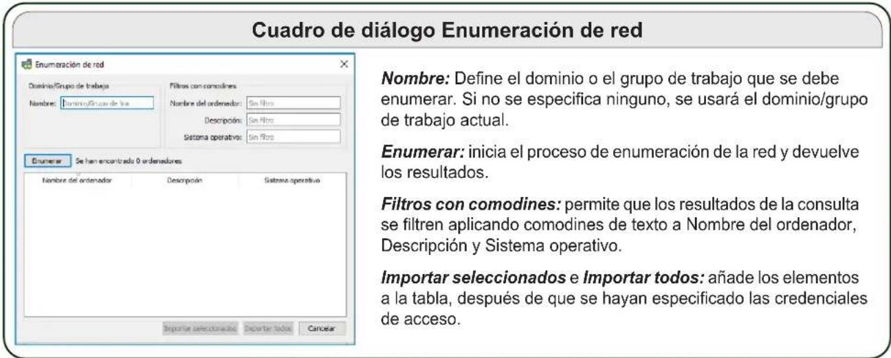 NEC NaViSet Administrator 2 - Metu do 2: Añadir ordenadores mediante "Enumeración de red" - 1