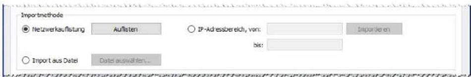 NEC NaViSet Administrator 2 - Importieren mehrerer NEC-Projektoren - 1