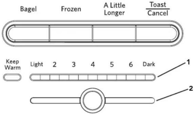 KITCHENAID KMT2203FP - Commandes - 1