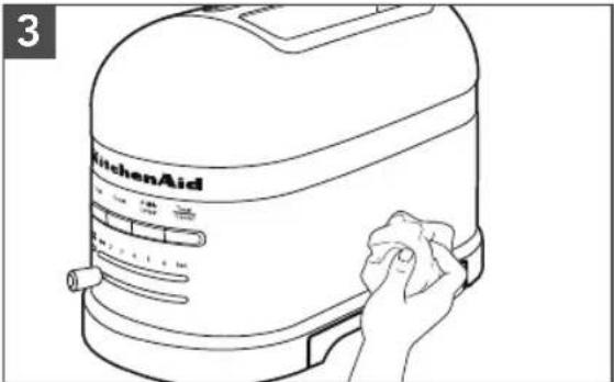KITCHENAID KMT2203FP - CARE AND CLEANING - 1