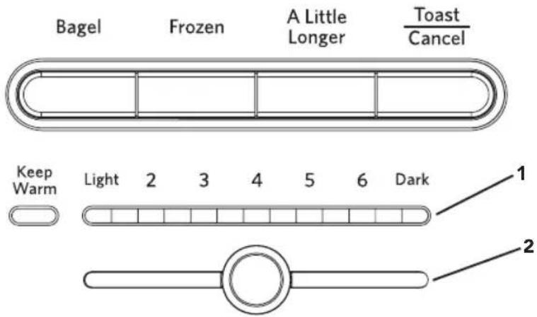 KITCHENAID KMT2203FP - Controls - 1