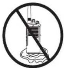 MOTOROLA RDU4100 - Si la radio est immergée dans l'eau... - 3