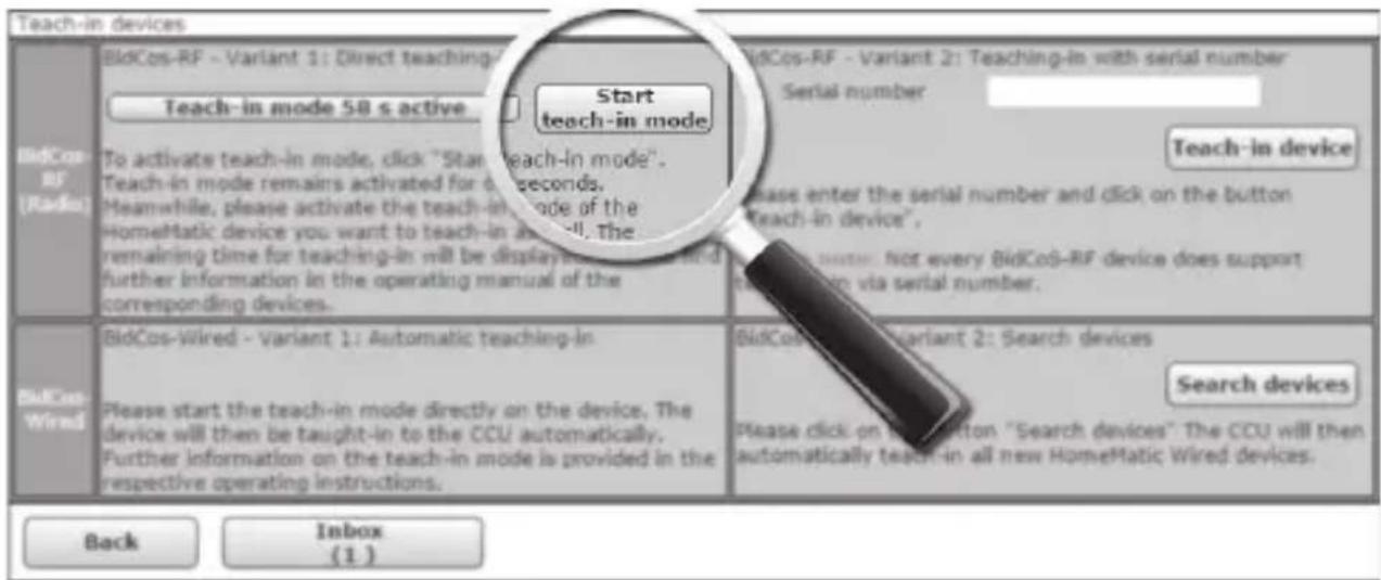 Homematic IP HMESPMSw1PIDNR2 - Aanleren aan een HomeMatic-centrale - 5