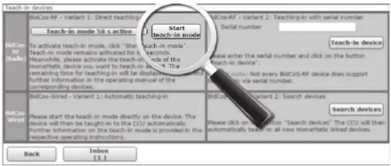 Homematic IP HMESPMSw1PIDNR2 - Enregistrement dans une centrale HomeMatic Pour pouvoir commander et configurer confortablement - 5