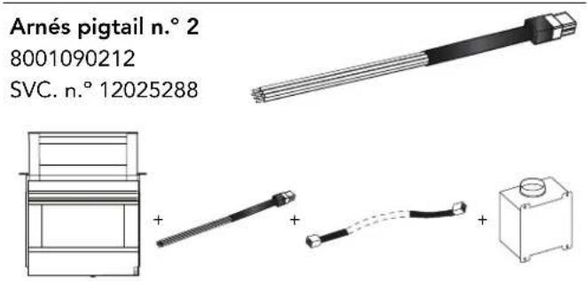 THERMADOR EXTNSET4 - Piezas incluidas - 1