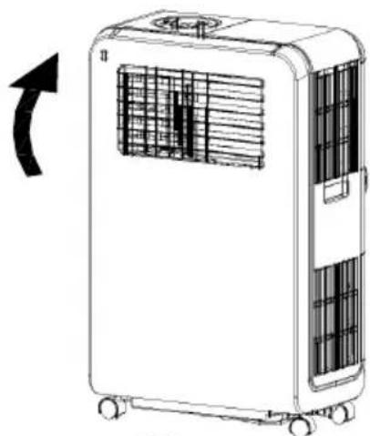 NewAir AC12200E - RéGLAGE DES GRILLES D'AERATION - 1
