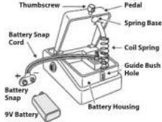 BOSS TU3W - Changing the Battery - 1