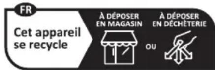 PROFICOOK PCTA 1250 - Signification du symbole « Poubelle » - 3