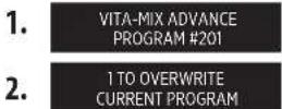 Vitamix Touch & Go Advance - Motor Life Timer - 1