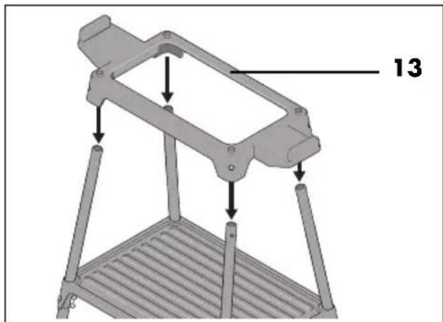 Grillmeister SEGS 2200 B2 - Assembly as a freestanding device - 4
